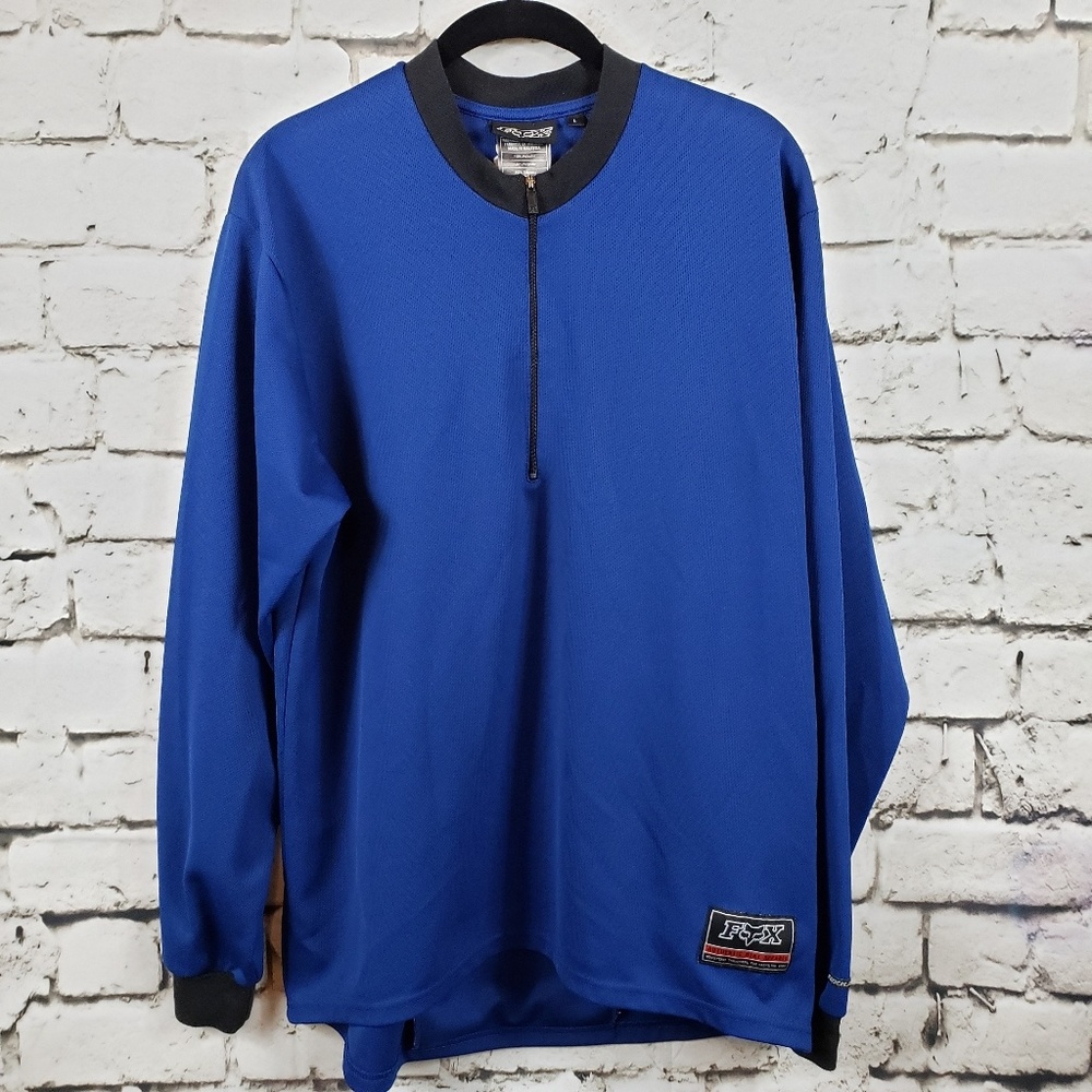 Mens Fox racing Inc. 1/4 zipper Pull over